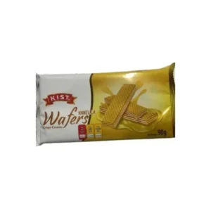 “Kist Vanilla Wafers 90g pack front”