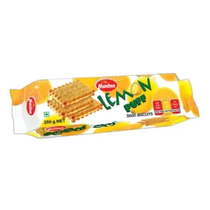 “Munchee Lemon Puff 200g packaging”