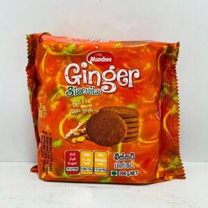 “Munchee Ginger Biscuits 200g packaging”
