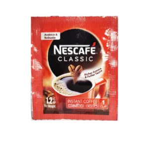 “Nescafé Classic Instant Coffee Sachet 1.2g Front Packaging”