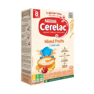 “Cerelac Mixed Fruits with Milk 200g packaging”