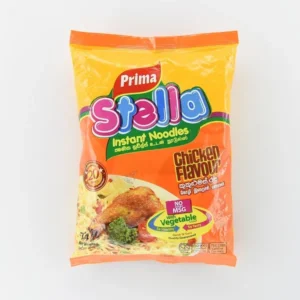 "Prima Stella Chicken Instant Noodles 74g packaging"
