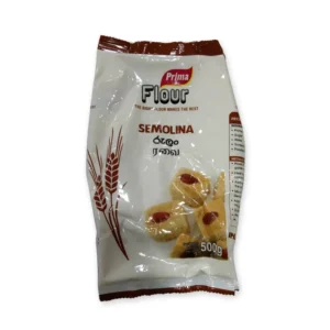 “Prima Semolina flour 500g packaging”