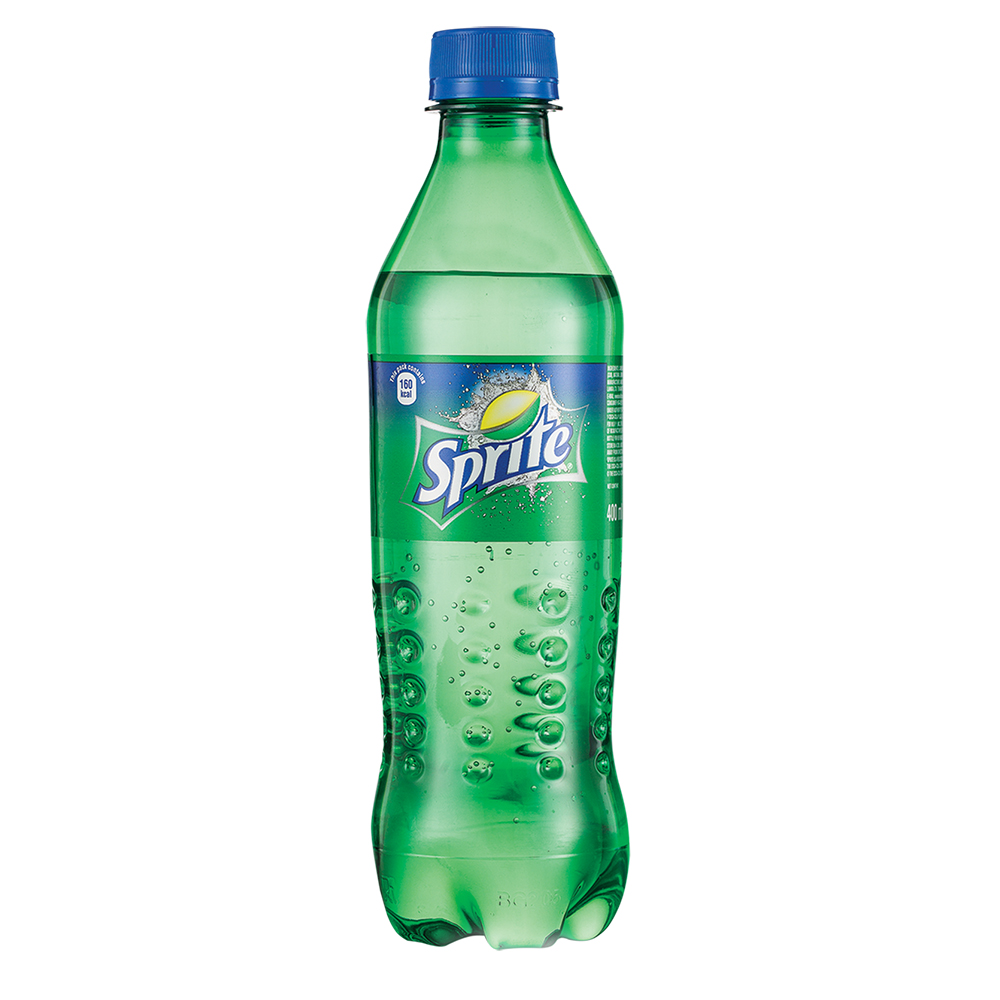 “Sprite PET Bottle 400ml packaging”