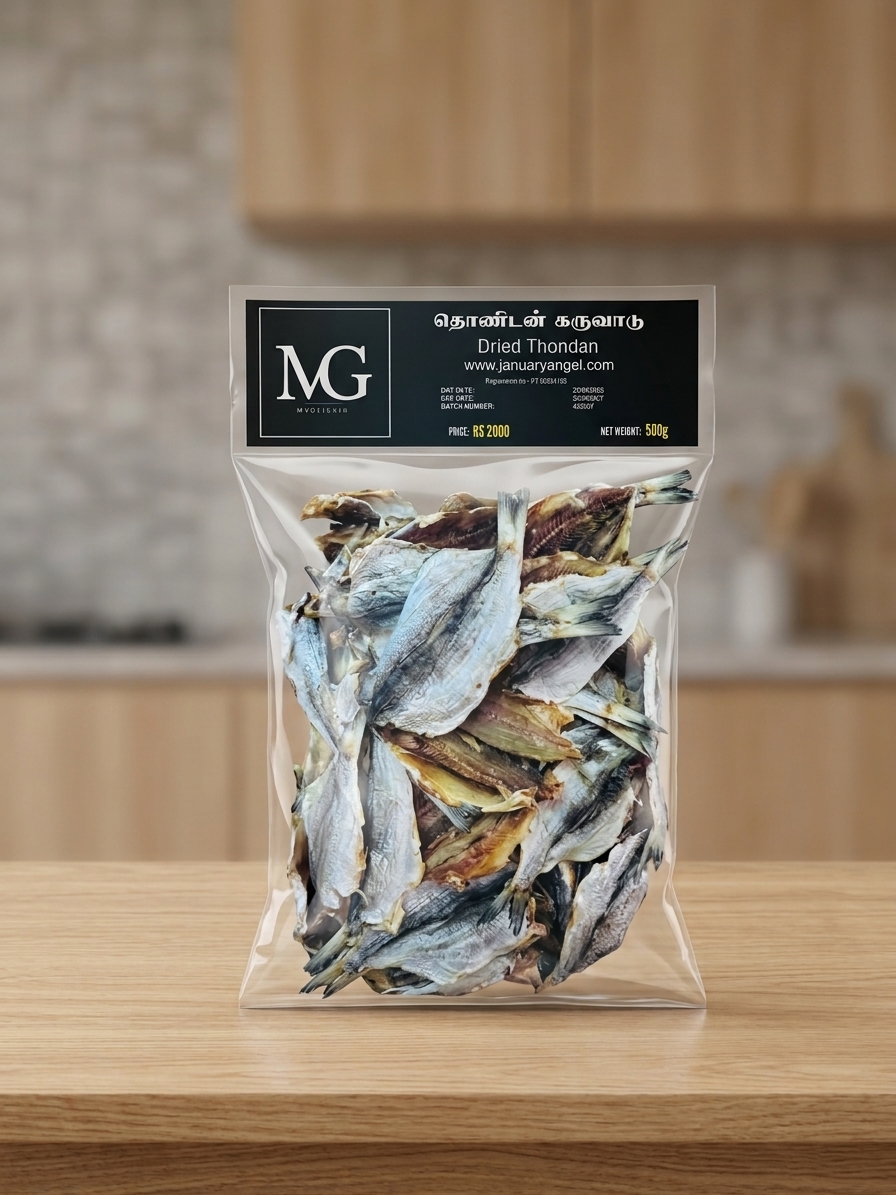 Dried Thondan 500g Thondan Karuvadu