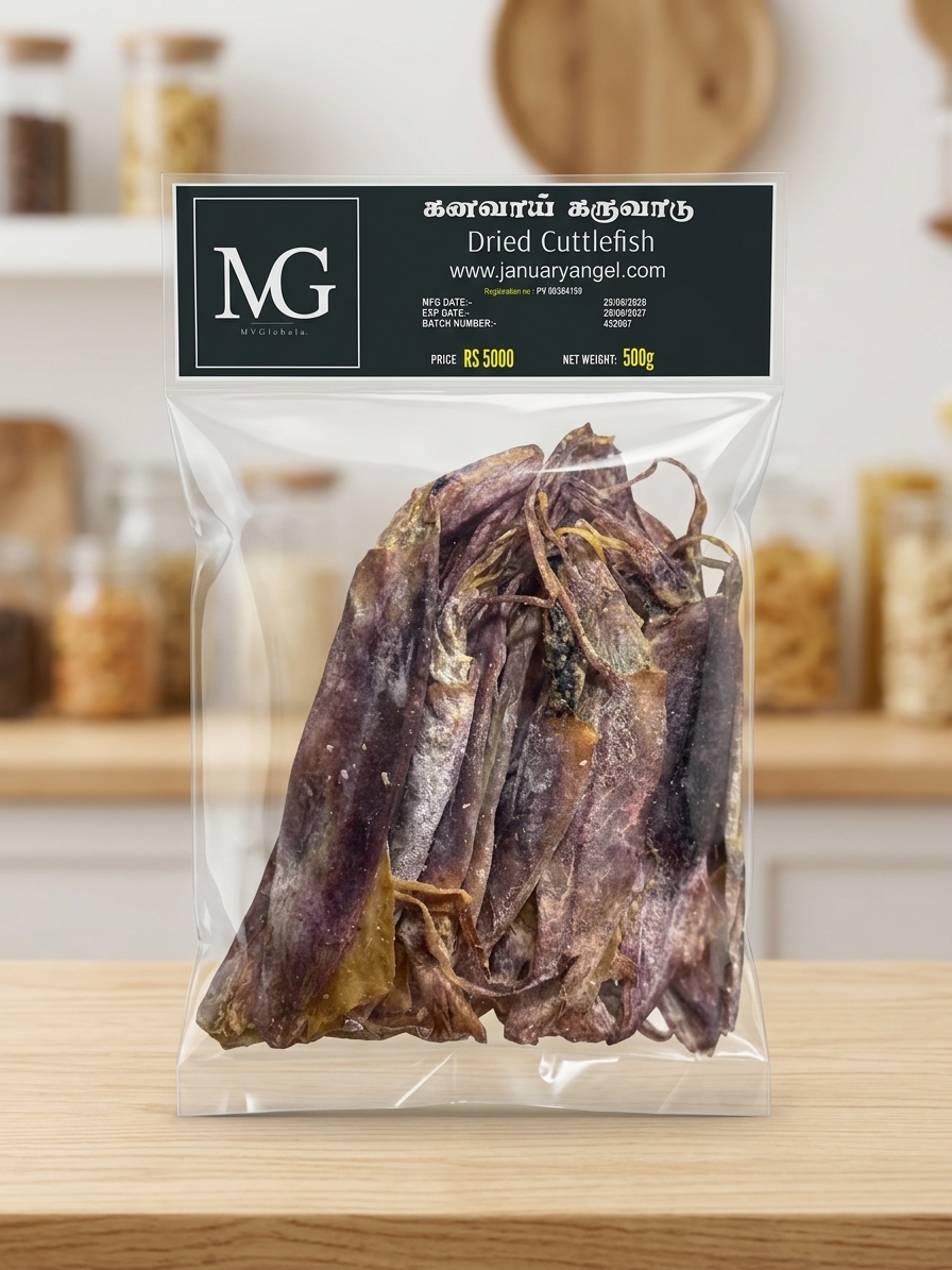500g pack of Dried Cuttlefish dry fish